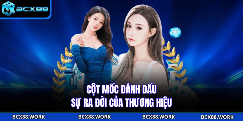 Cột mốc đánh dấu sự ra đời của thương hiệu