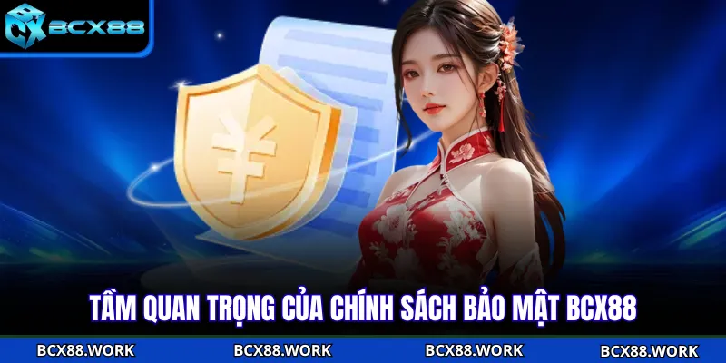 Tầm quan trọng của chính sách bảo mật BCX88